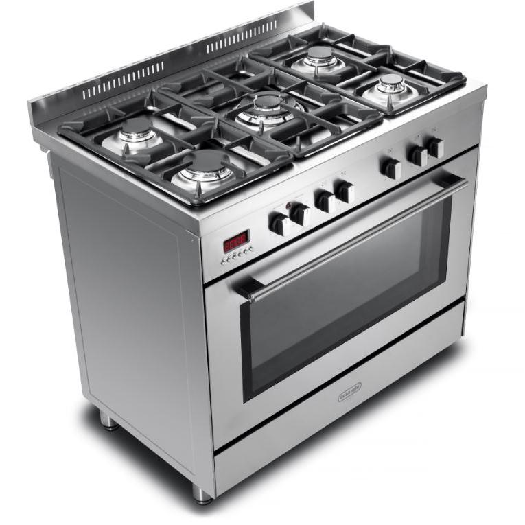 Delonghi DS917/220V/RDFM professional Gas range with 5 Burners 220v 240 volts 50 hz - 220 - Electronics