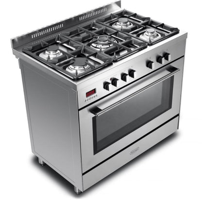 Delonghi DS917/220V/RDFM professional Gas range with 5 Burners 220v 240 volts 50 hz - 220 - Electronics