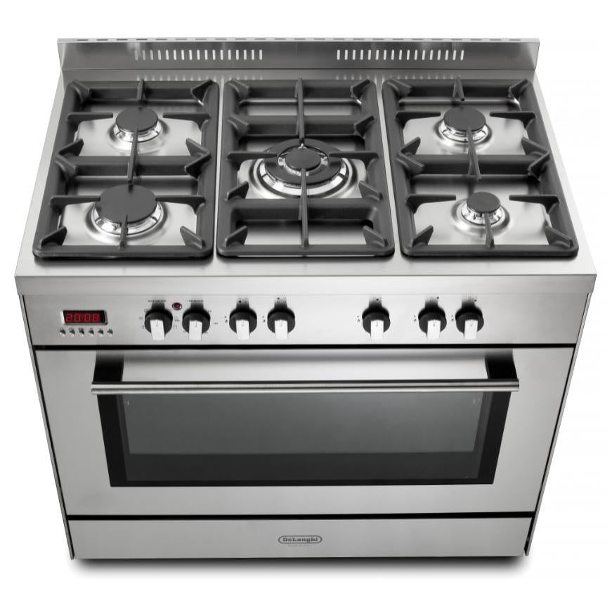 Delonghi DS917/220V/RDFM professional Gas range with 5 Burners 220v 240 volts 50 hz - 220 - Electronics