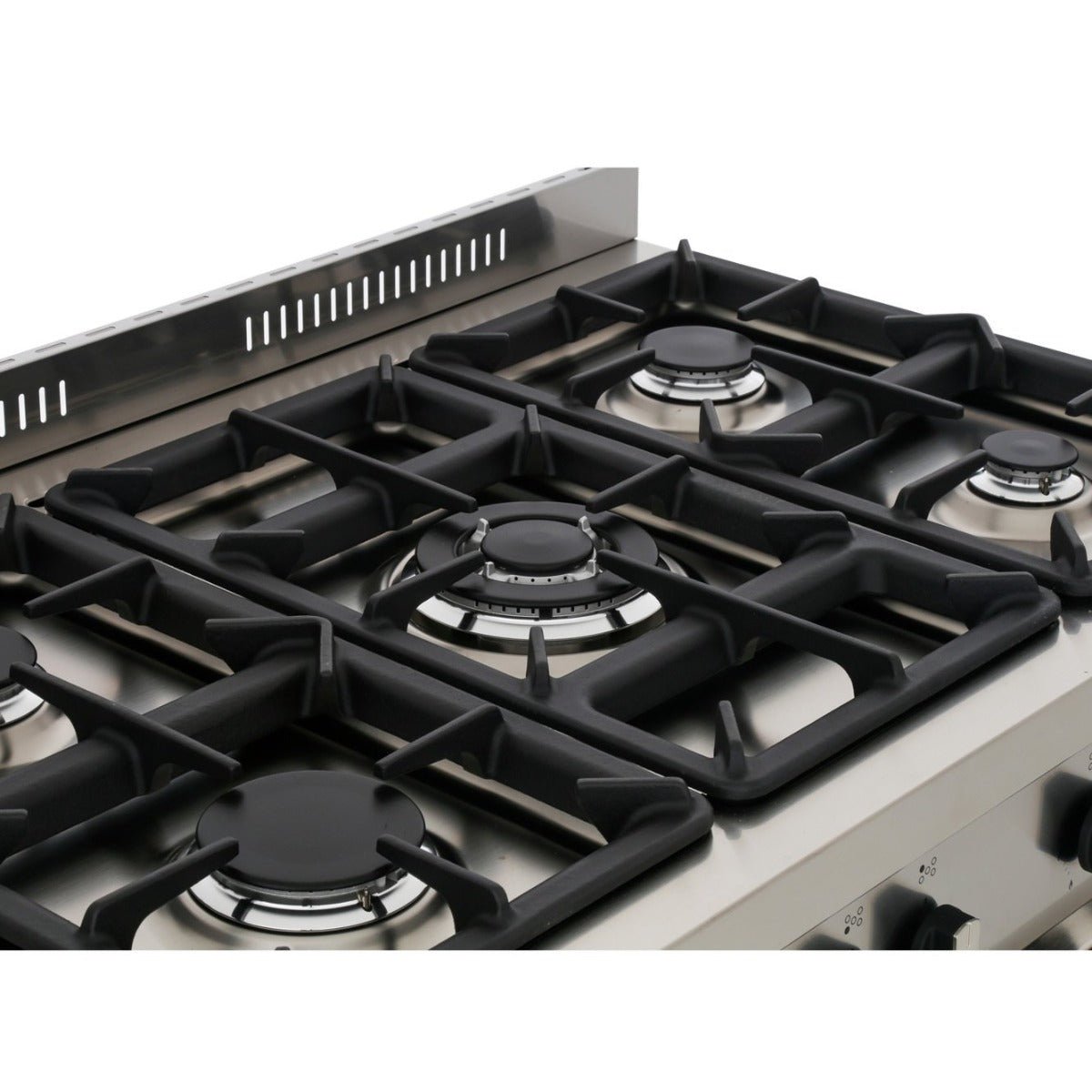 Delonghi DT906/220/RDF Professional 36 Inch Stainless Steel Gas range with 5 Burner and 2 Ovens Made in Italy 220 v 240 volts 50 hz - 220 - Electronics