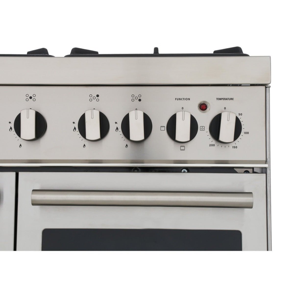 Delonghi DT906/220/RDF Professional 36 Inch Stainless Steel Gas range with 5 Burner and 2 Ovens Made in Italy 220 v 240 volts 50 hz - 220 - Electronics