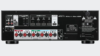 Denon 220 volt receiver amplifier AVR - X580BT 220 volt AV Receiver Amplifier 5.1 Channel 8K Bluetooth 220v 240 volt 50 hz 60hz - 220 - Electronics