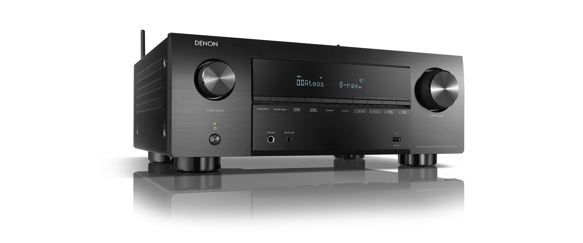 Denon AVC-X3700H 220 volt AV Receiver Amplifier 9.2 Channel 8k Bluetoo