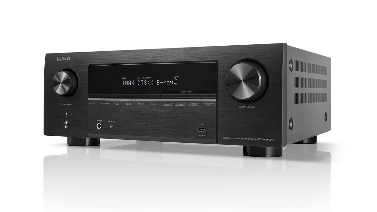 Denon AVC - X3800H 220 volt AV Receiver Amplifier 9.4 Channel 8k Bluetooth HEOS 220v 240 volt - 220 - Electronics