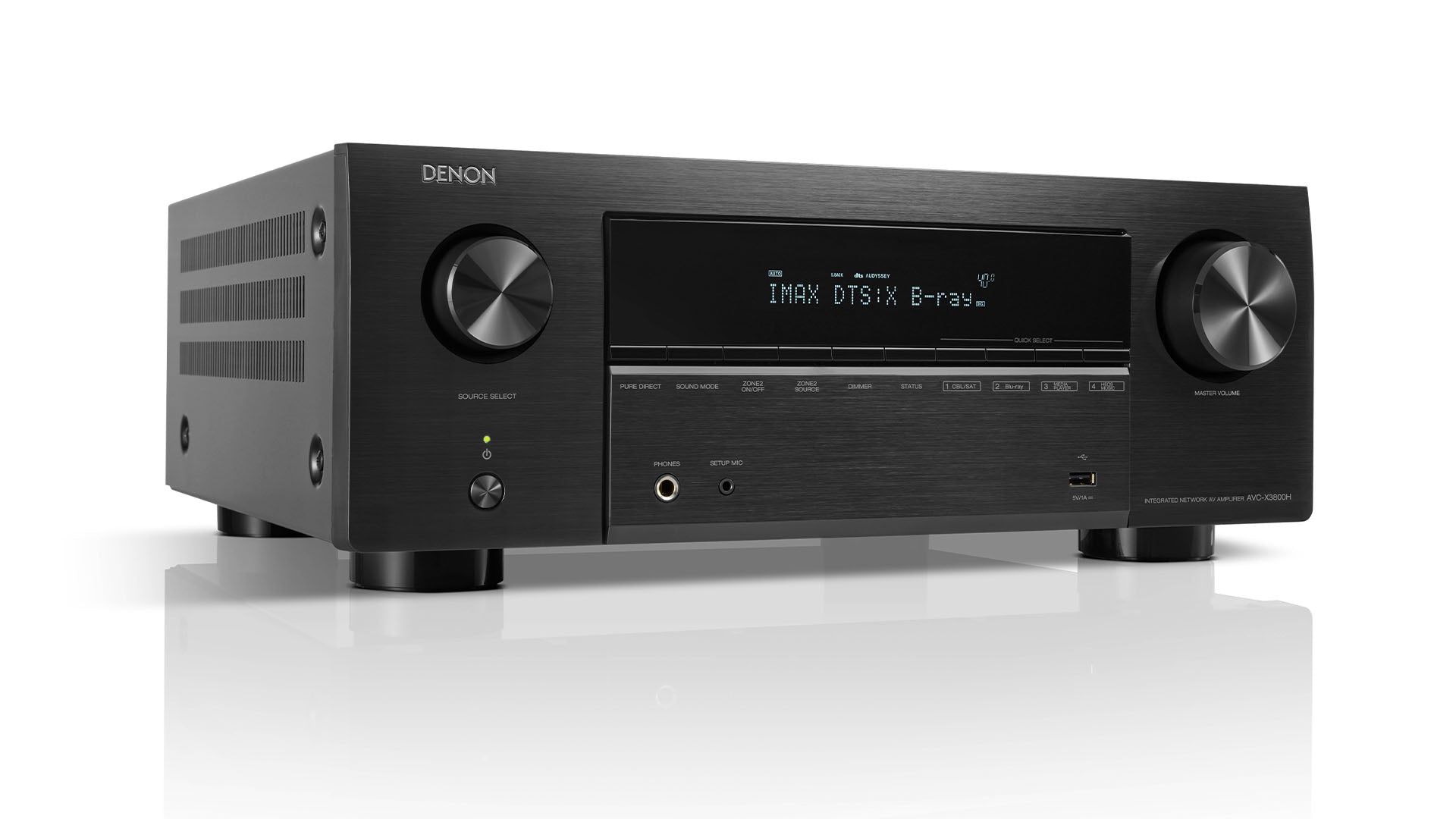 Denon AVC-X3800H 220 volt AV Receiver Amplifier 9.4 Channel 8k Bluetoo
