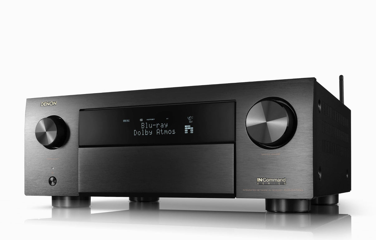 Denon AVC - X4700H 220 volt AV Receiver Amplifier 9.2 Channel 8k Bluetooth HEOS 220v 240 volt - 220 - Electronics