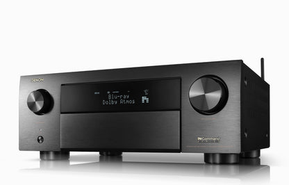 Denon AVC - X4700H 220 volt AV Receiver Amplifier 9.2 Channel 8k Bluetooth HEOS 220v 240 volt - 220 - Electronics