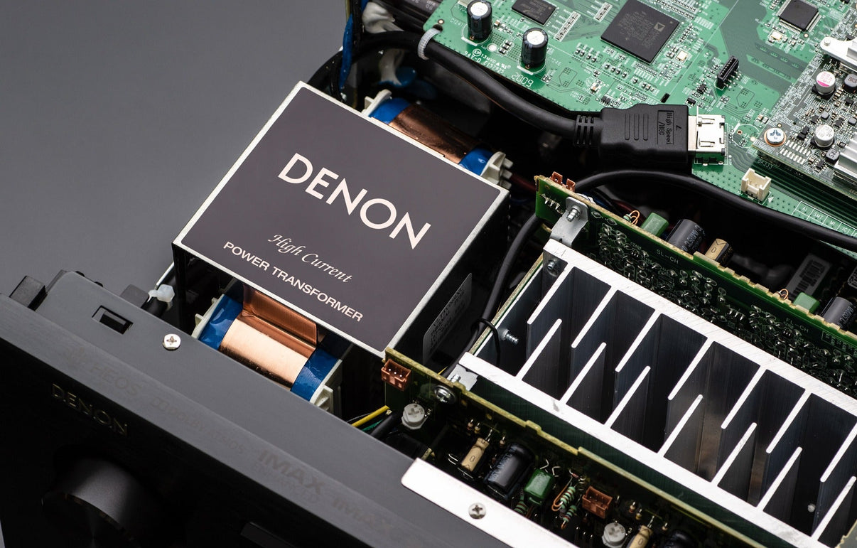Denon AVC - X4700H 220 volt AV Receiver Amplifier 9.2 Channel 8k Bluetooth HEOS 220v 240 volt - 220 - Electronics