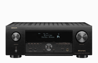 Denon AVC - X4700H 220 volt AV Receiver Amplifier 9.2 Channel 8k Bluetooth HEOS 220v 240 volt - 220 - Electronics