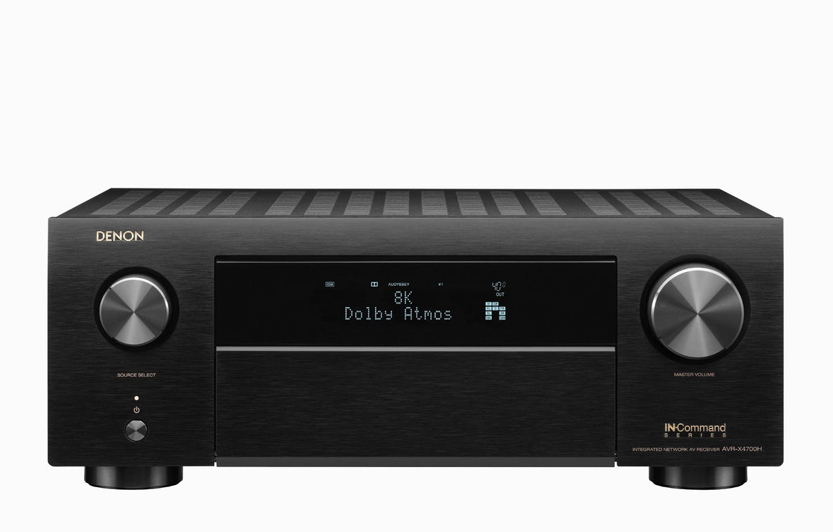 Denon AVC - X4700H 220 volt AV Receiver Amplifier 9.2 Channel 8k Bluetooth HEOS 220v 240 volt - 220 - Electronics