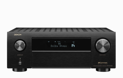 Denon AVC - X4700H 220 volt AV Receiver Amplifier 9.2 Channel 8k Bluetooth HEOS 220v 240 volt - 220 - Electronics