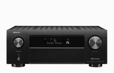 Denon AVC - X4700H 220 volt AV Receiver Amplifier 9.2 Channel 8k Bluetooth HEOS 220v 240 volt - 220 - Electronics