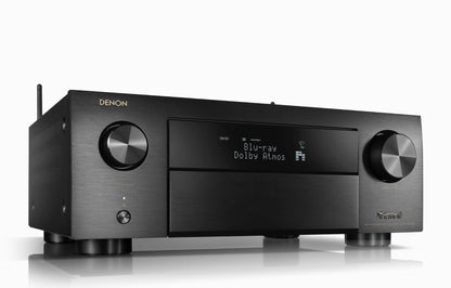 Denon AVC - X4700H 220 volt AV Receiver Amplifier 9.2 Channel 8k Bluetooth HEOS 220v 240 volt - 220 - Electronics