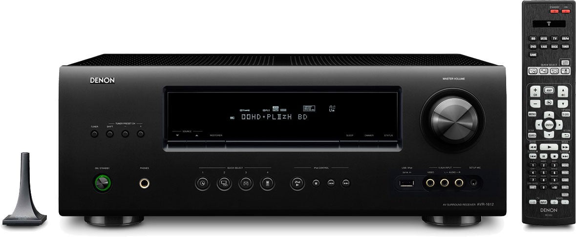 Denon AVR-1612 220 Volt Receiver A/V AVR1612 110 Volt - 240 Volt