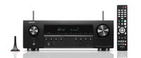 Denon AVR - S660 220 volt 5.2 Channel Bluetooth AV Receiver Amplifier with Built in HEOS 220v 240 volts 50 hz - 220 - Electronics
