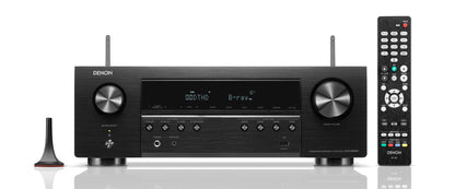 Denon AVR - S660 220 volt 5.2 Channel Bluetooth AV Receiver Amplifier with Built in HEOS 220v 240 volts 50 hz - 220 - Electronics