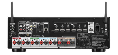 Denon AVR - S760H 220 volt av receiver amplifier 7.2 Ch 8k AV receiver with voice control and Heos Bluetooth - 220 - Electronics