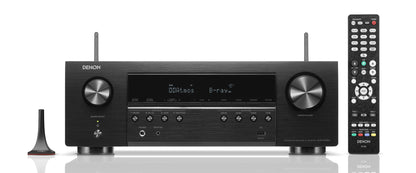 Denon AVR - S760H 220 volt av receiver amplifier 7.2 Ch 8k AV receiver with voice control and Heos Bluetooth - 220 - Electronics