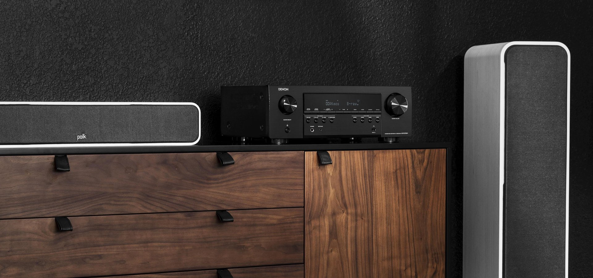 Denon AVR - S760H 220 volt av receiver amplifier 7.2 Ch 8k AV receiver with voice control and Heos Bluetooth - 220 - Electronics