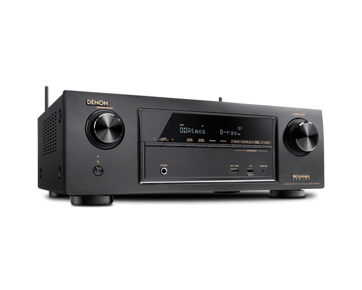 DENON AVR-X1200W AVアンプ Denon AVR-X1200W Reciever 220 / 240 Volts Receiver Amplifier