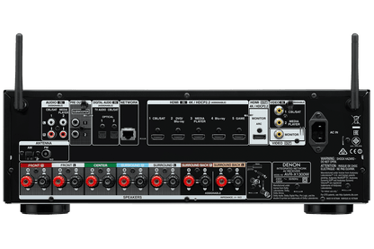 Denon AVR - X1300W 7.2 Channel 220 Volt Audio/Video Receiver with Wi - Fi - 220 - Electronics