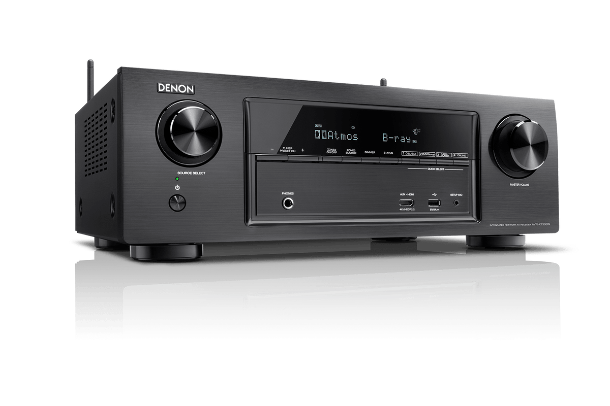 Denon AVR-X1300W 7.2 Channel 220 Volt Audio/Video Receiver with Wi-Fi Denon AVR-X1300W 7.2 Channel 220 Volt Audio/Video Receiver with Wi-Fi