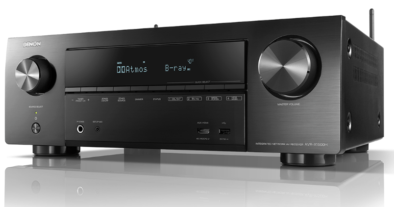 Denon AVR - X1500H 220 volts Receiver Amplifier 220v 240 volt 50 hz - 220 - Electronics