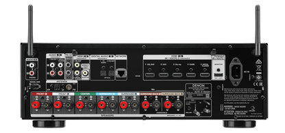 Denon AVR - X1600 220 volt 7.2 Channel 4K Ultra HD AV Receiver with 3D Audio and HEOS Built - In 220v 240 volts 50 hz / 60 hz - 220 - Electronics