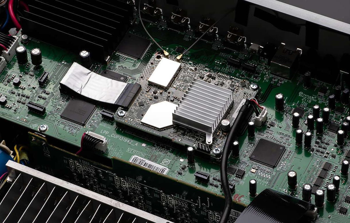 Denon AVR - X1700H 220 volt AV Receiver Amplifier 7.2 Channel 8k Bluetooth HEOS 220v 240 volt - 220 - Electronics