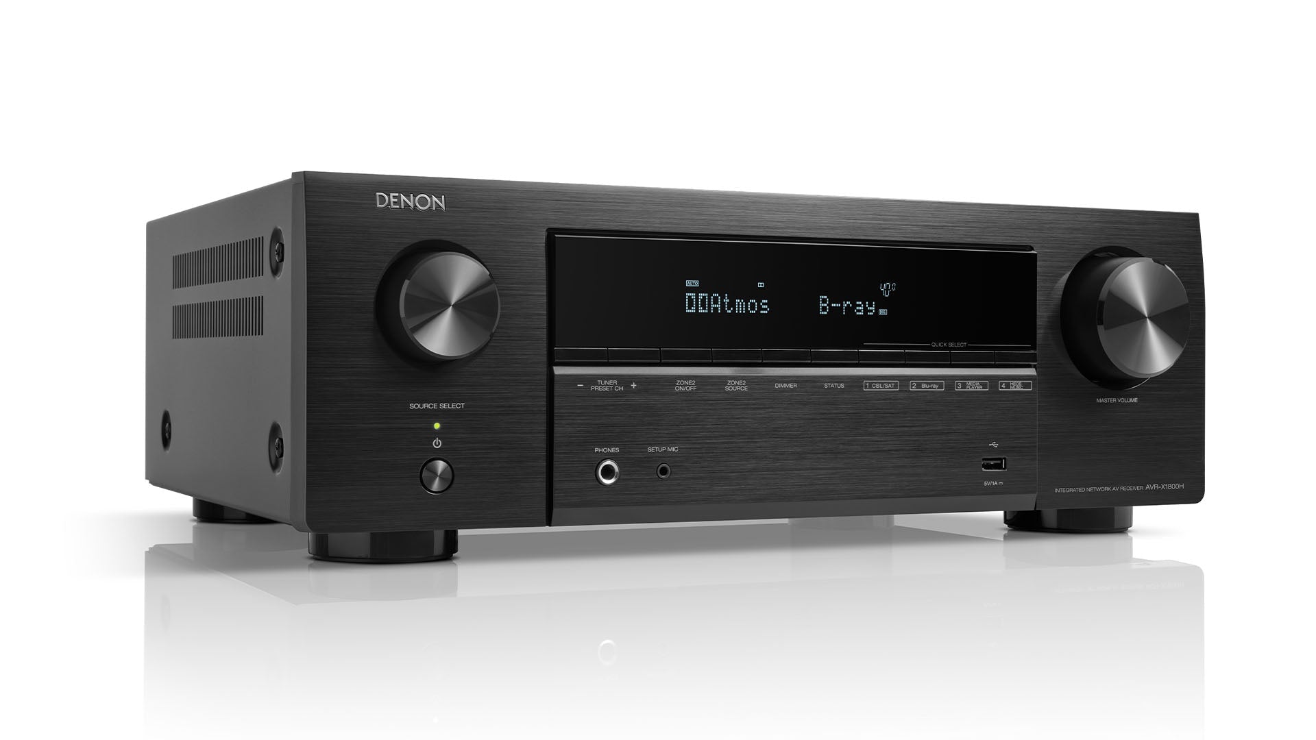 DENON AVアンプ　AVC-2809sp Denon AVR-X1800H 220 volt AV Receiver Amplifier 7.2 Channel 8k Bluetoo