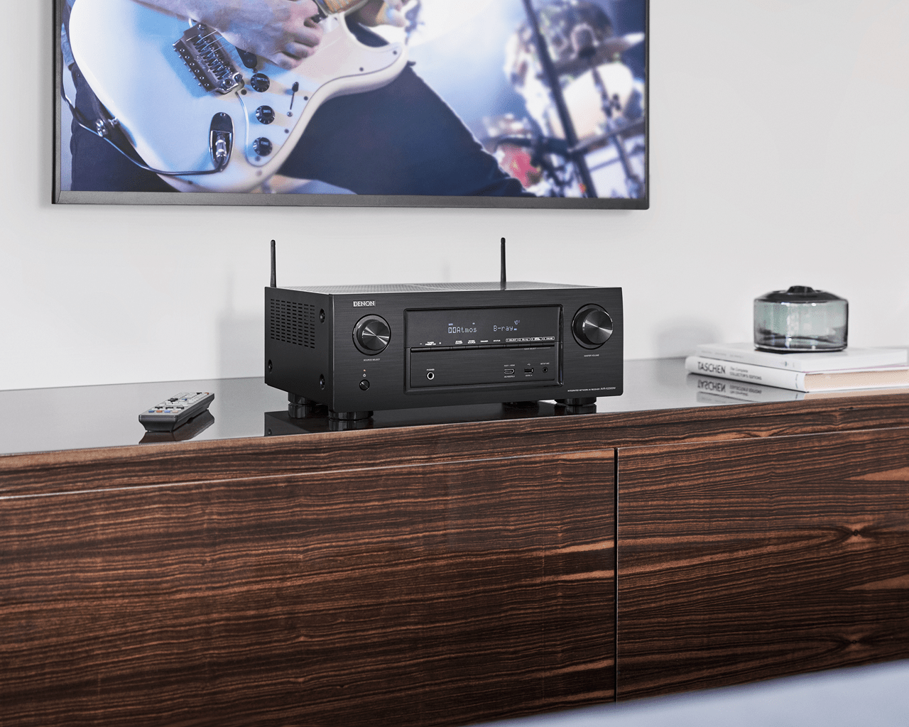 Denon AVR - X2300W 7.2 Channel 220 Volt Audio/Video Receiver with Wi - Fi - 220 - Electronics