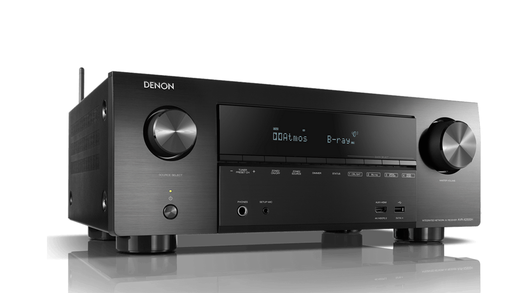Denon AVR - X2500H 220 volts Receiver Amplifier 220v 240 volt 50 hz - 220 - Electronics