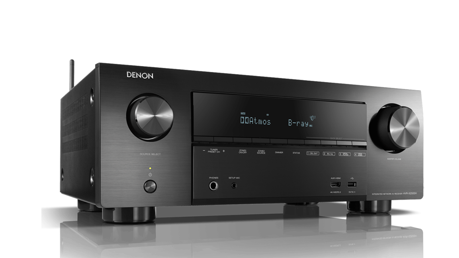Denon AVR - X2500H 220 volts Receiver Amplifier 220v 240 volt 50 hz - 220 - Electronics