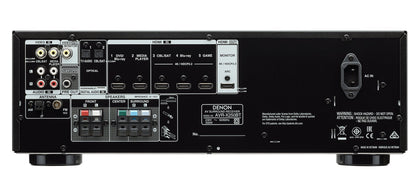 Denon AVR - X250BT 220 volts AV Receiver Amplifier 5.1 Ch. 4K Ultra HD with Bluetooth 220v 240 volt - 220 - Electronics