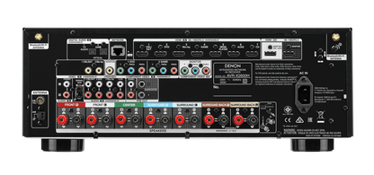 Denon AVR - X2600 220 volt 7.2 Channel 4K Ultra HD AV Receiver with 3D Audio and HEOS Built - In 220v 240 volts 50 hz / 60 hz - 220 - Electronics