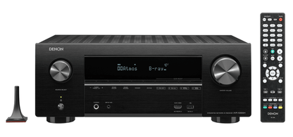 Denon AVR - X2600 220 volt 7.2 Channel 4K Ultra HD AV Receiver with 3D Audio and HEOS Built - In 220v 240 volts 50 hz / 60 hz - 220 - Electronics