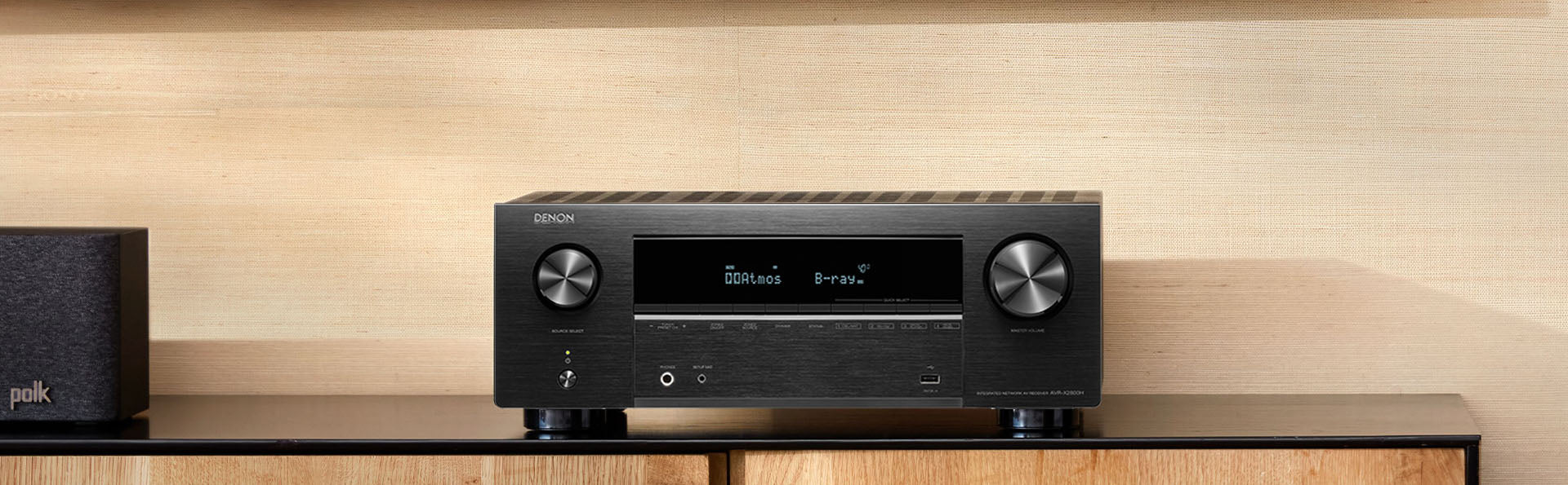 Denon AVR-X2800H 220 volt AV Receiver amplifier 7.2 Channel 8k bluetoo