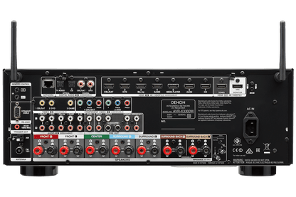 Denon AVR - X3300W 7.2 Channel 220 Volt Audio/Video Receiver with Wi - Fi - 220 - Electronics