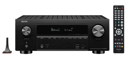 Denon AVR - X3600 220 volt 9.2 Channel 4K Ultra HD AV Receiver with 3D Audio and HEOS Built in 220 v 240 volts 50 hz 60 hz - 220 - Electronics