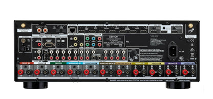 Denon AVR - X3600 220 volt 9.2 Channel 4K Ultra HD AV Receiver with 3D Audio and HEOS Built in 220 v 240 volts 50 hz 60 hz - 220 - Electronics