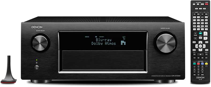 Denon AVR - X4100W Receiver 220/240 Volts - 220 - Electronics