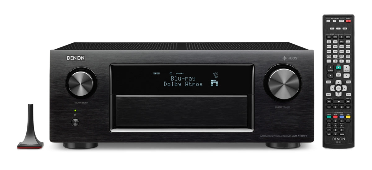 【完動品】DENON AVアンプ AVR-X4300H Denon AVR-X4300H Audio Video Receiver for 220/240 Volts