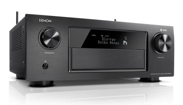 DENON デノン AVR-X4300H-K AVアンプ AVR-X4300H - 9.2 Ch. 125W 4K AV Receiver with HEOS® Built-in