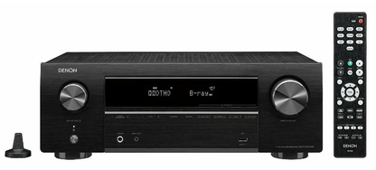 Denon AVR - X550BT 220 volt 5.2 channel Bluetooth av receiver 220v 240 volts 50 hz - 220 - Electronics