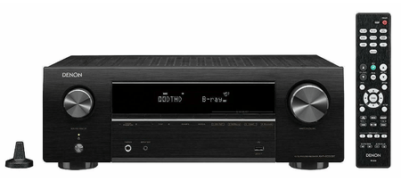 Denon AVR - X550BT 220 volt 5.2 channel Bluetooth av receiver 220v 240 volts 50 hz - 220 - Electronics
