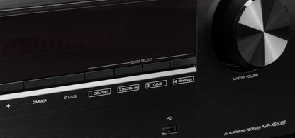 Denon AVR - X550BT 220 volt 5.2 channel Bluetooth av receiver 220v 240 volts 50 hz - 220 - Electronics