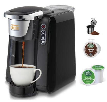 Dolce 220 Volt K - Cup coffee maker compatible with Keurig Kcup pods 220v 240 volts 50 hz - 220 - Electronics