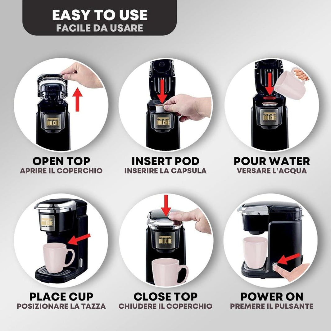 Dolce 220 volt K - cup Keurig coffee maker 220v kcup coffee machine 240 volts - 220 - Electronics