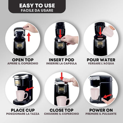 Dolce 220 volt K - cup Keurig coffee maker 220v kcup coffee machine 240 volts - 220 - Electronics