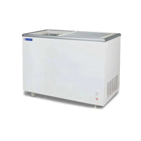 Dynastar 220 Volt Glass Top chest display Freezer 310 Liter Sliding Door Chest Freezer 220V 50Hz EGT310FOD - 220v volt electronics